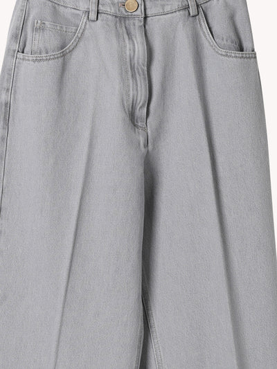 GRAY DENIM PANTS