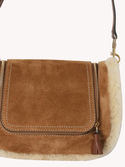 Vere Small Suede Satchel