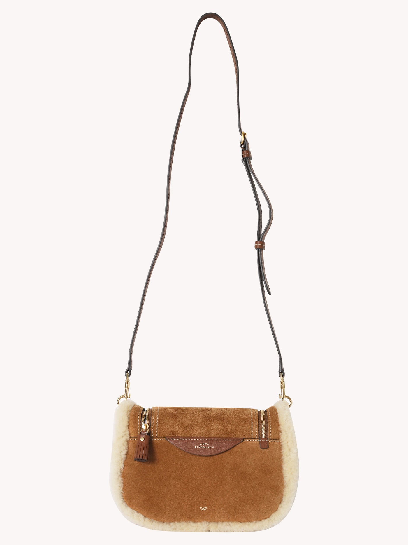 Vere Small Suede Satchel