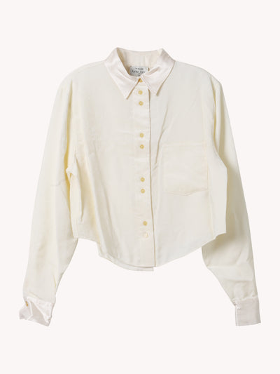 FLUID CHIC VELVET BOXY SHIRT