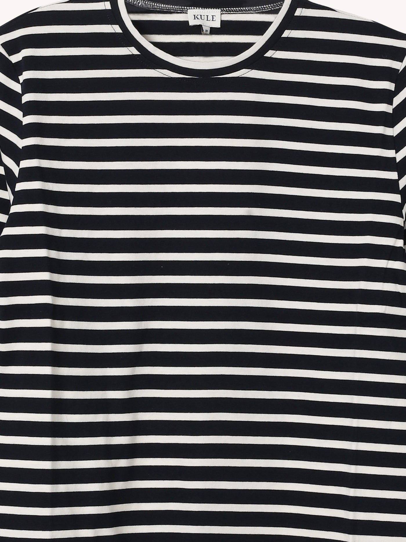 Modern Long Sleeve Stripe Tee