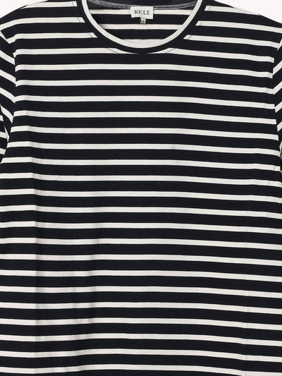 Modern Long Sleeve Stripe Tee