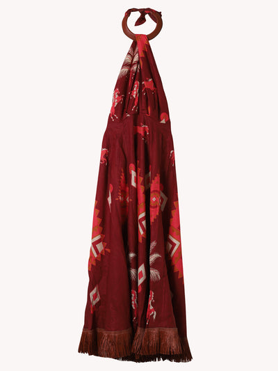 WESTERN ELEMENTS ANKLE DRESS