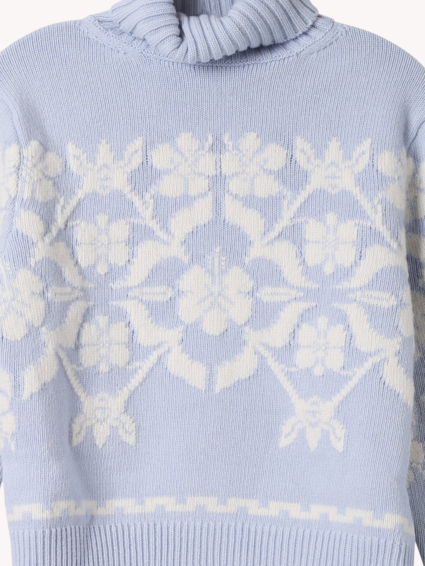 Zoe Fairisle Turtleneck Sweater