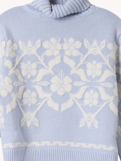 Zoe Fairisle Turtleneck Sweater