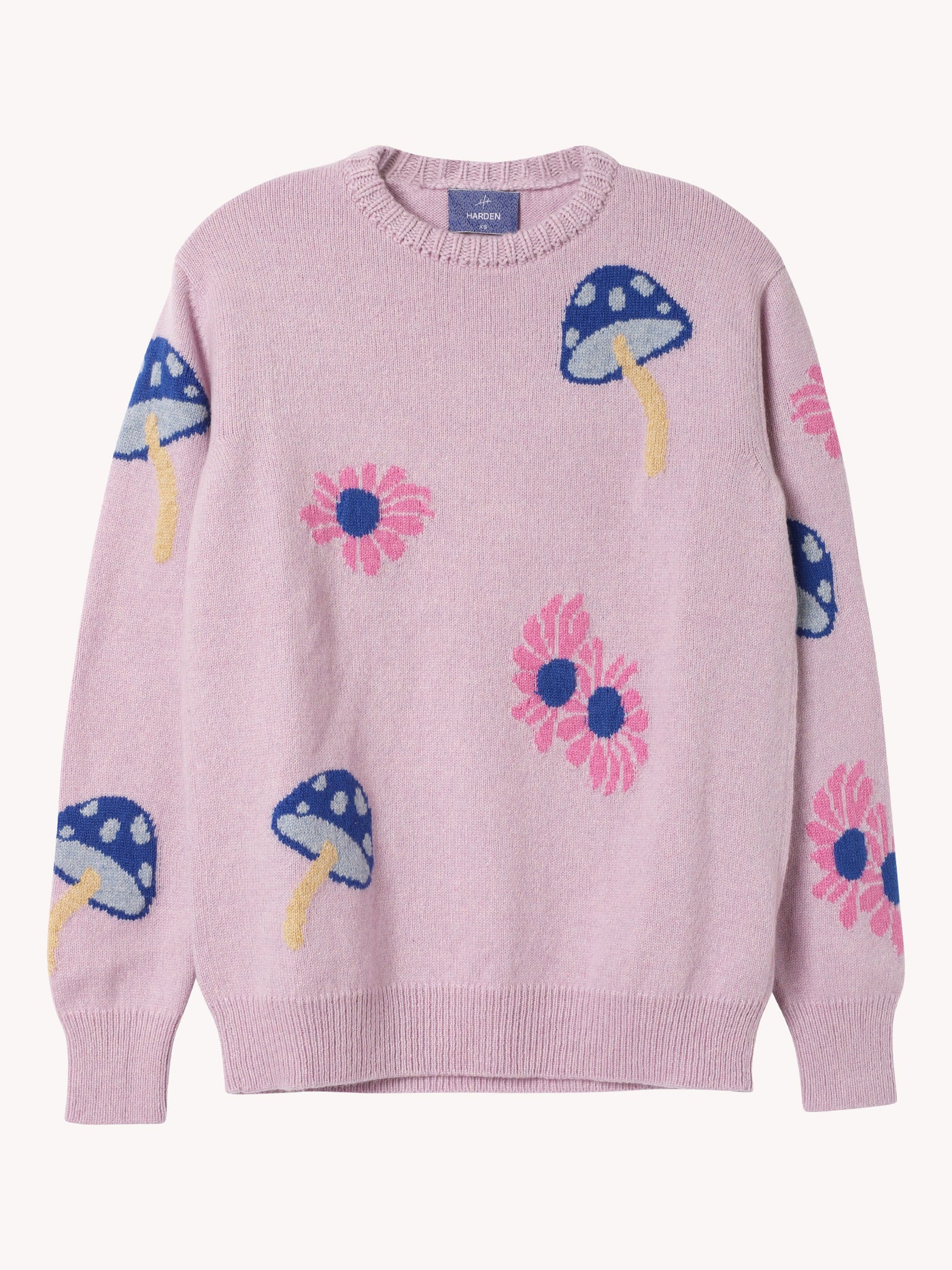 Shrooming Daisies Crew Sweater