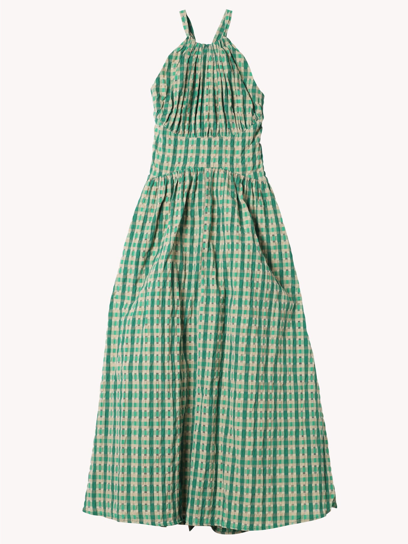 In Name of Love Halter Dress in Green