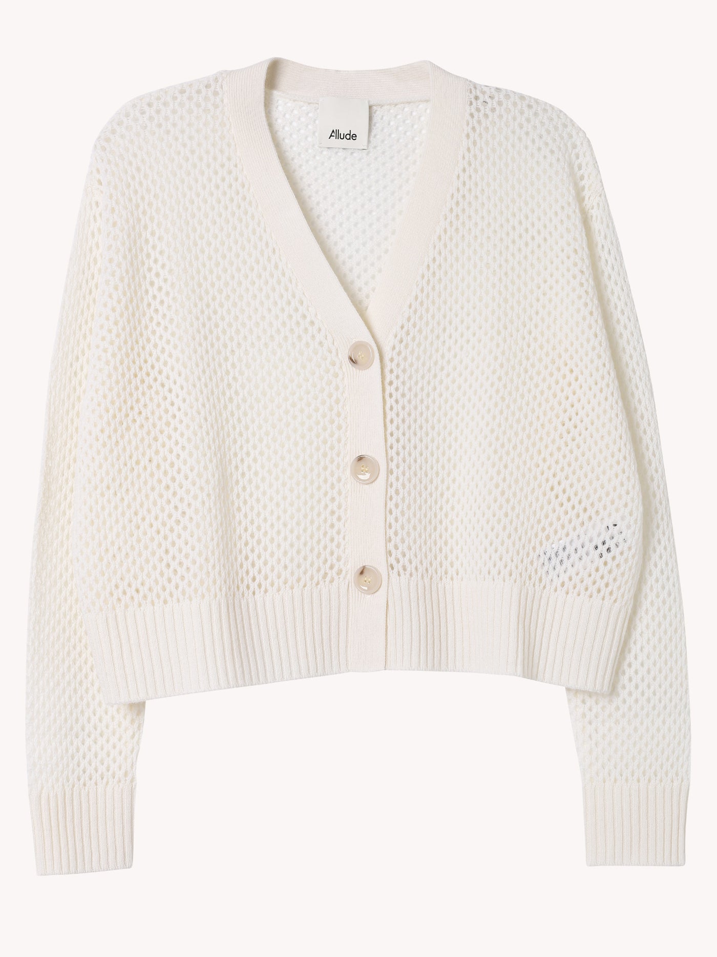 V Cardigan in Fleur De Sel