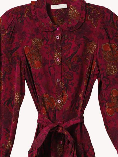 Simona Silk Mini Dress
