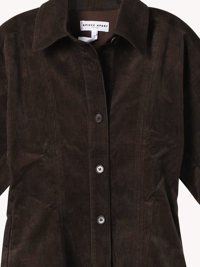 Luz Mini Dress in Carob