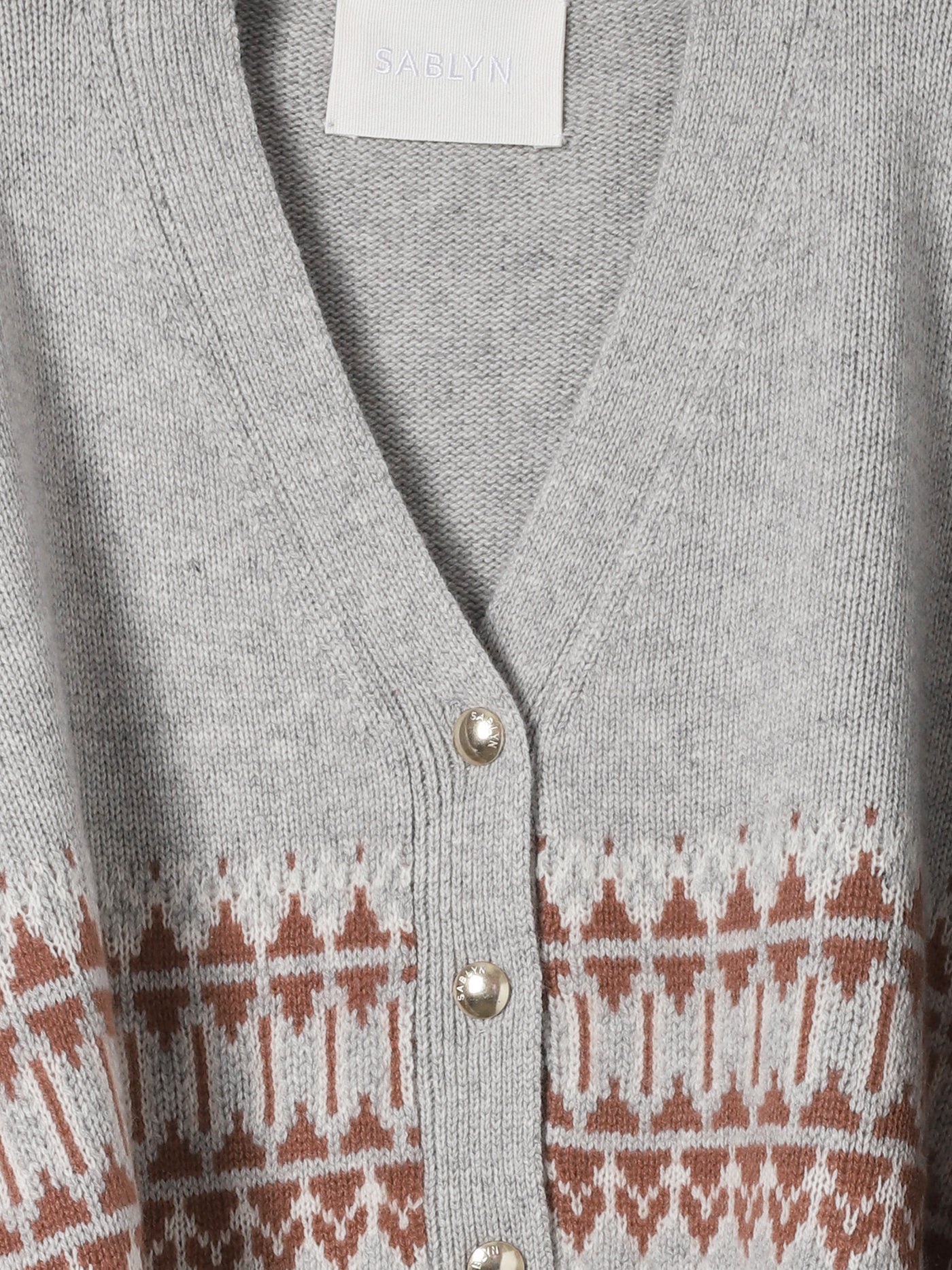 Elliot B Fairisle Cardigan