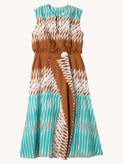 Kendall Dress Aqua / S