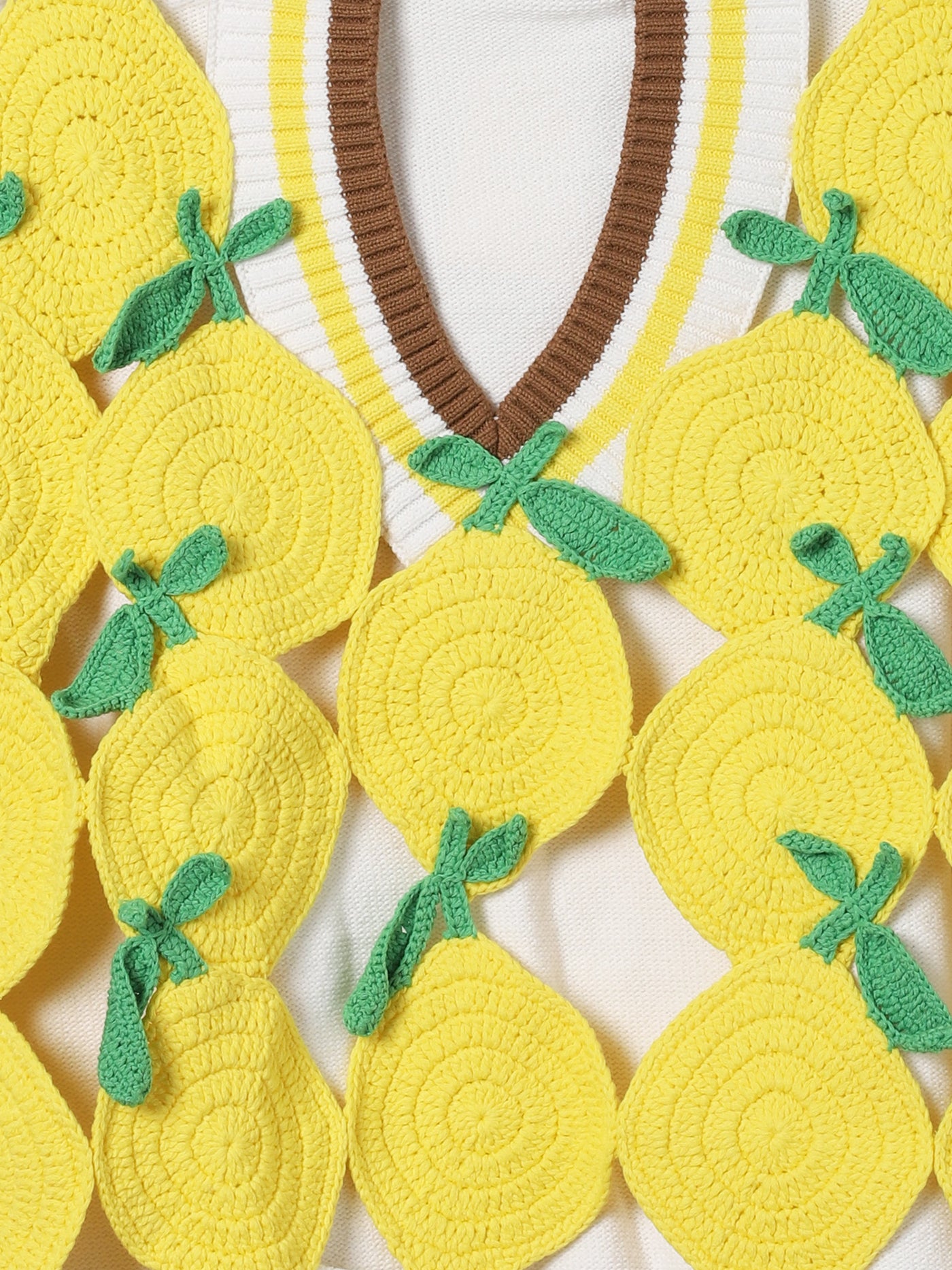 CROCHET LEMON VEST