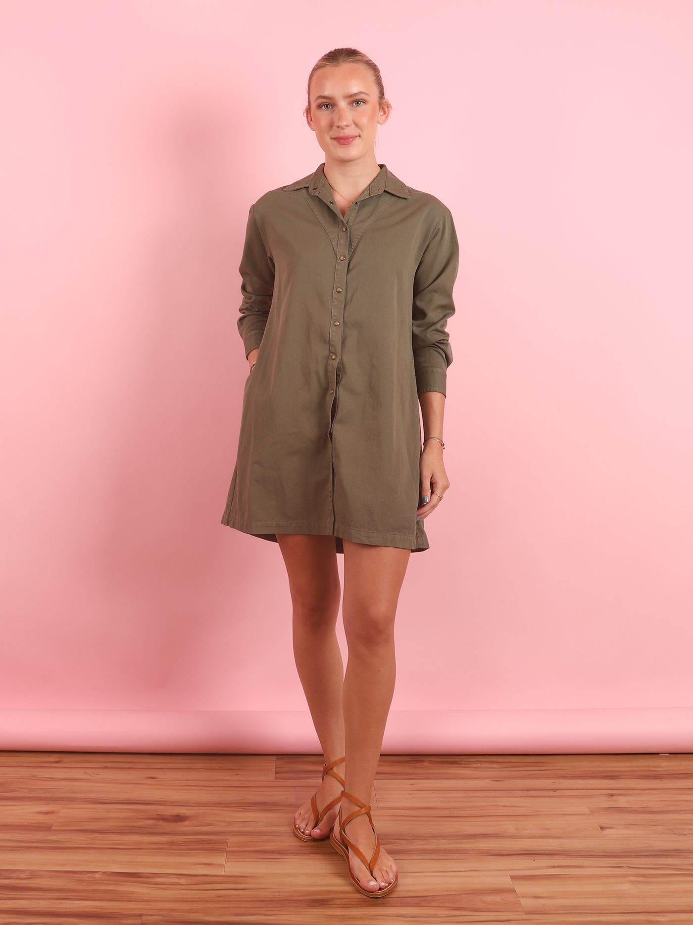 Keegan Twill Dress