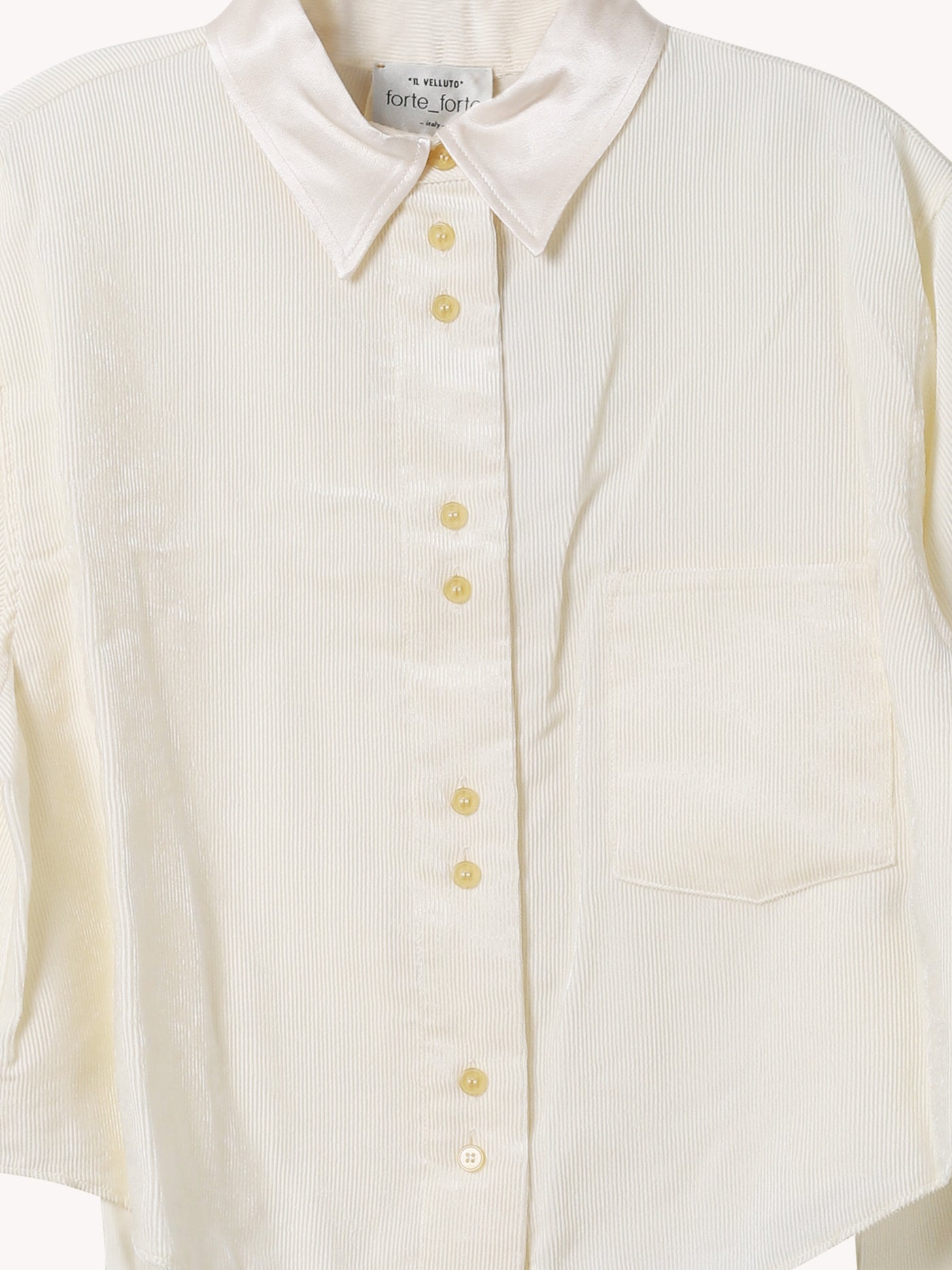 FLUID CHIC VELVET BOXY SHIRT