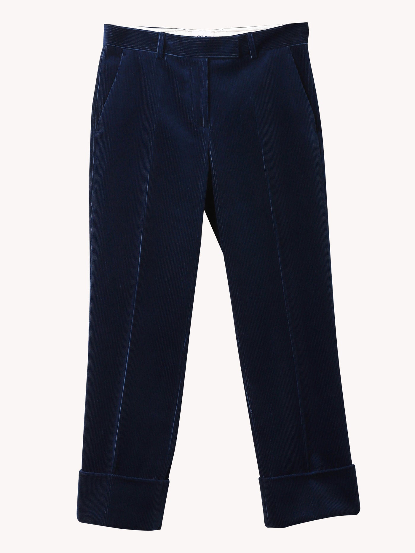 MAURA Z VELVET NAVY PANT