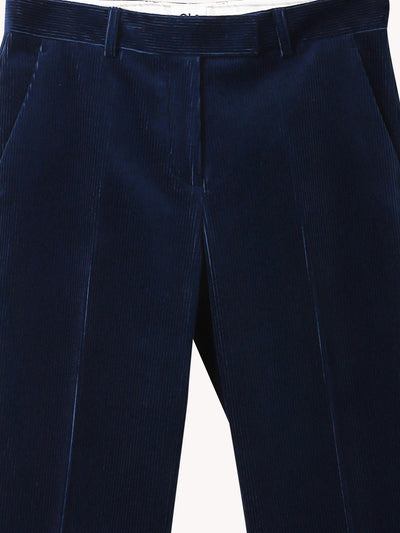 MAURA Z VELVET NAVY PANT