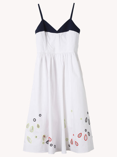 THE UNDRESS IN EYELET COTTON POPLIN