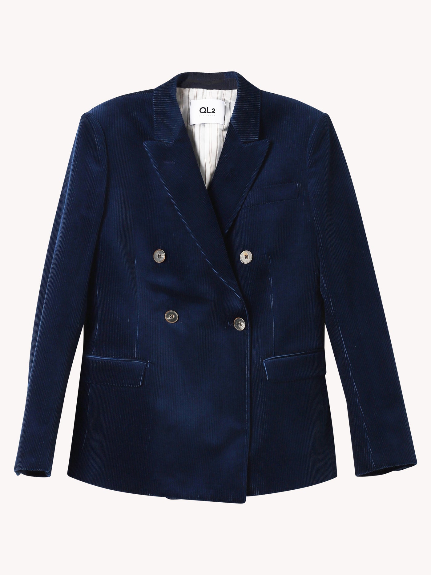 BICE 945 NAVY VELVET BLAZER