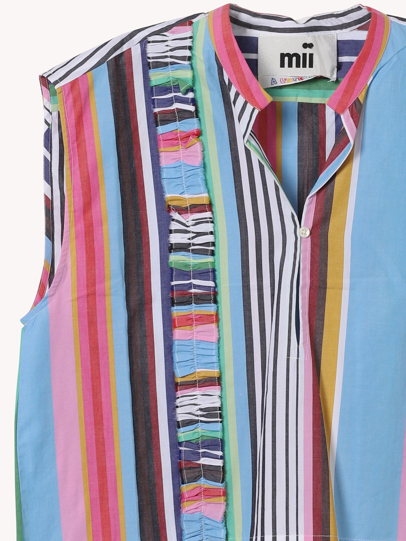 MULTICOLOR STRIPE TOP