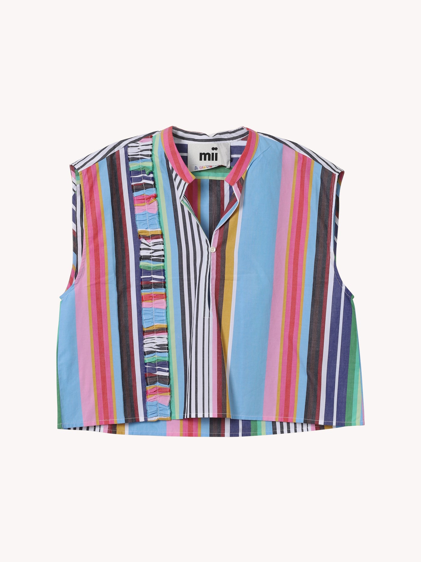 MULTICOLOR STRIPE TOP