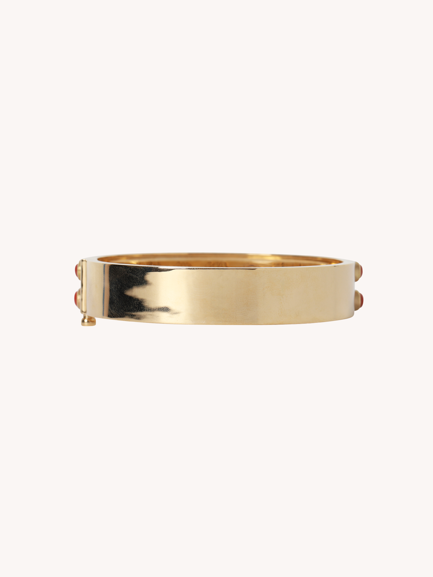 TRIO STONE CABOCHON BANGLE