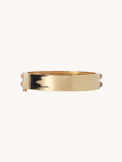 TRIO STONE CABOCHON BANGLE