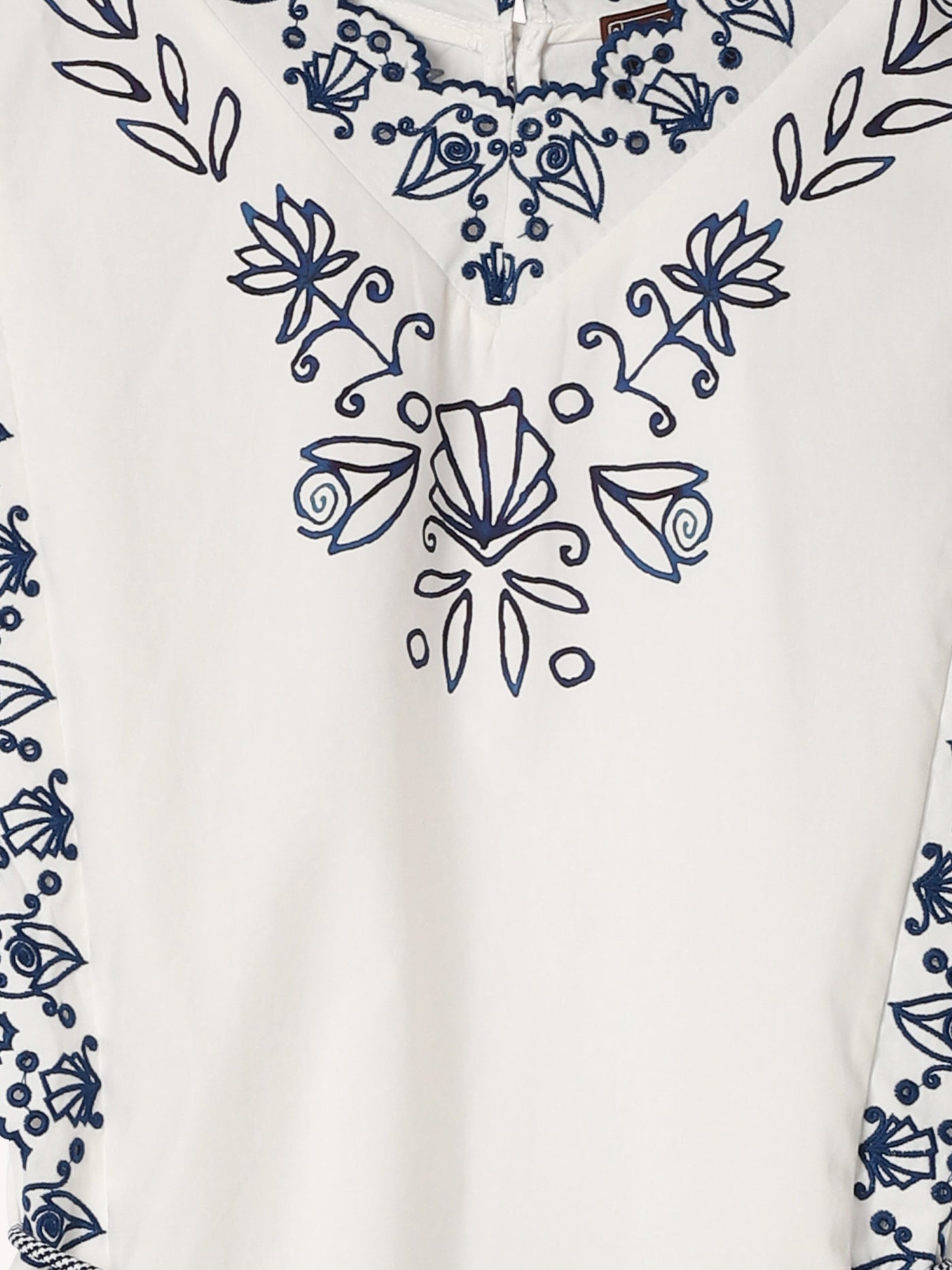 Leela Embroidered Mini Dress