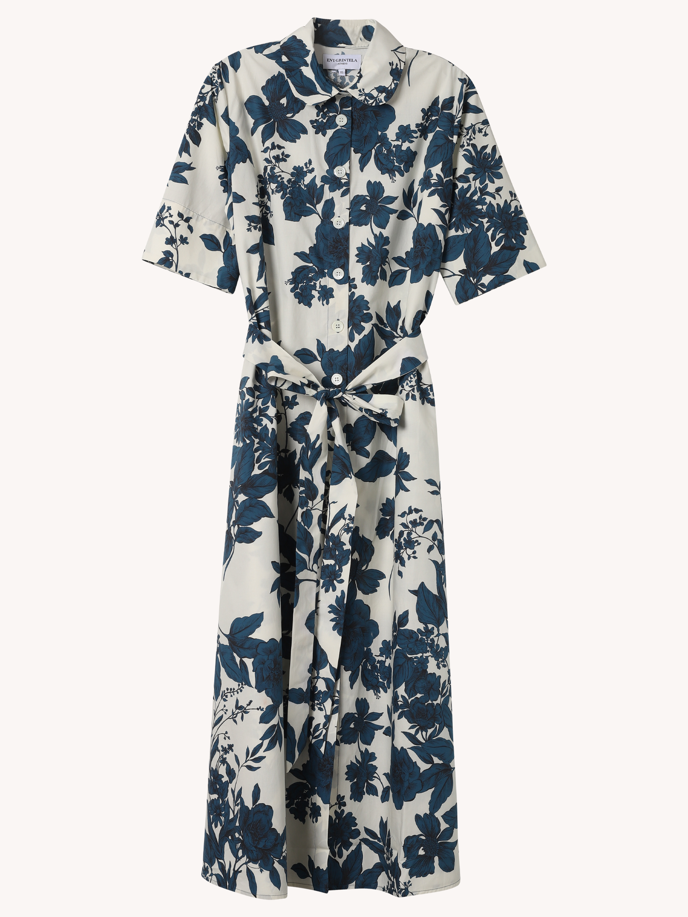 Valerie Midi Shirt Dress