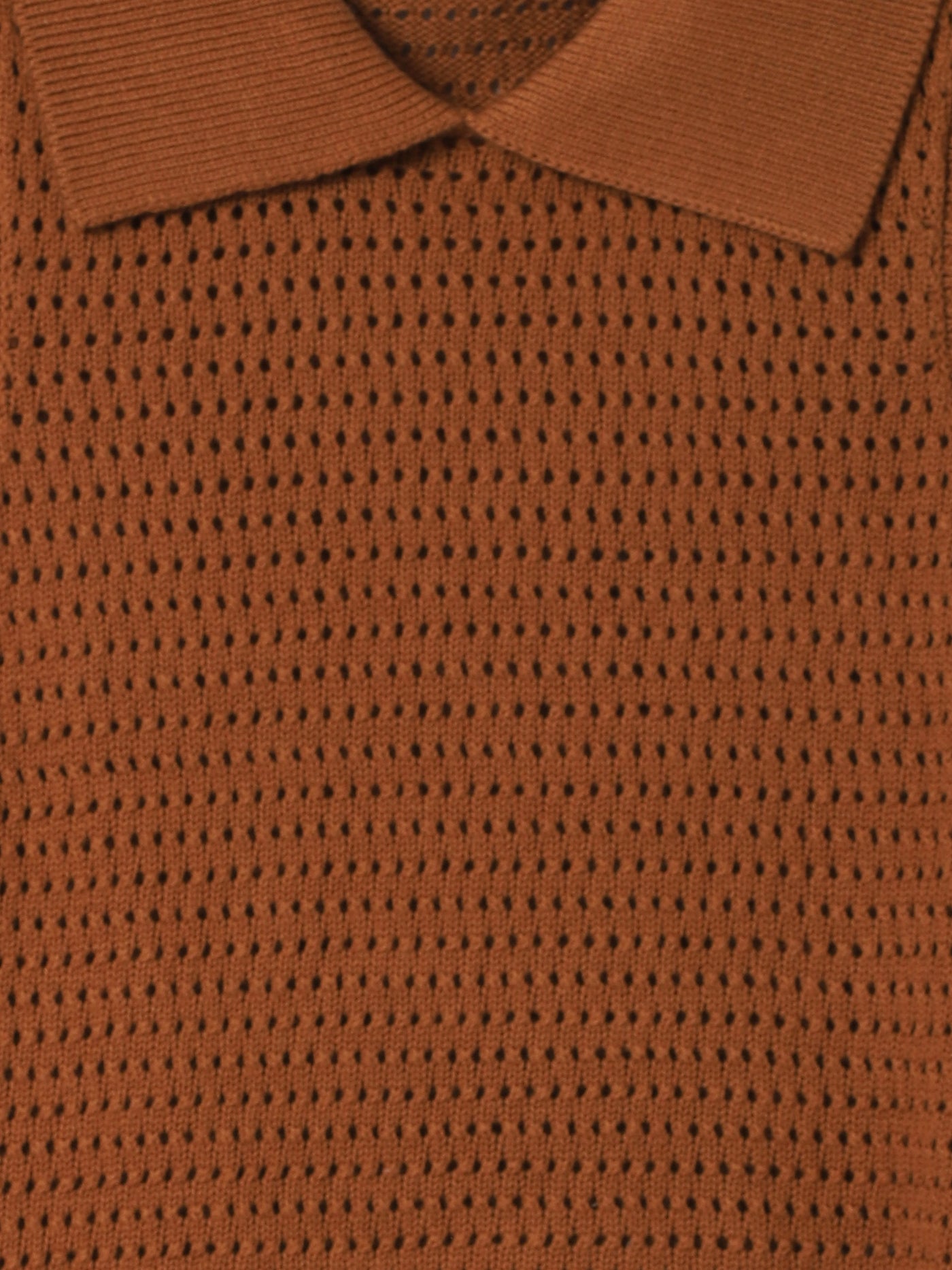 Cable Mesh Tank in Mocha