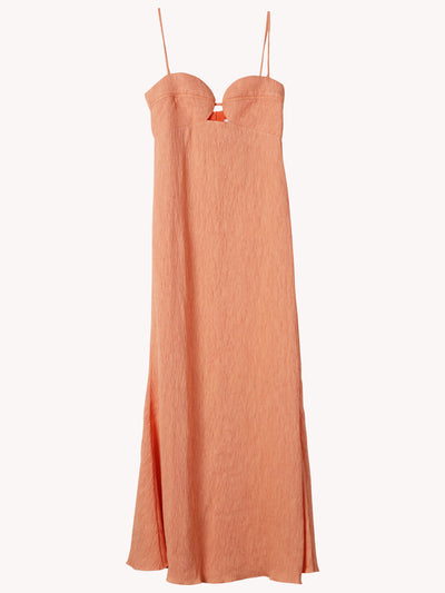PEACH DREAM SPINNER ANKLE DRESS