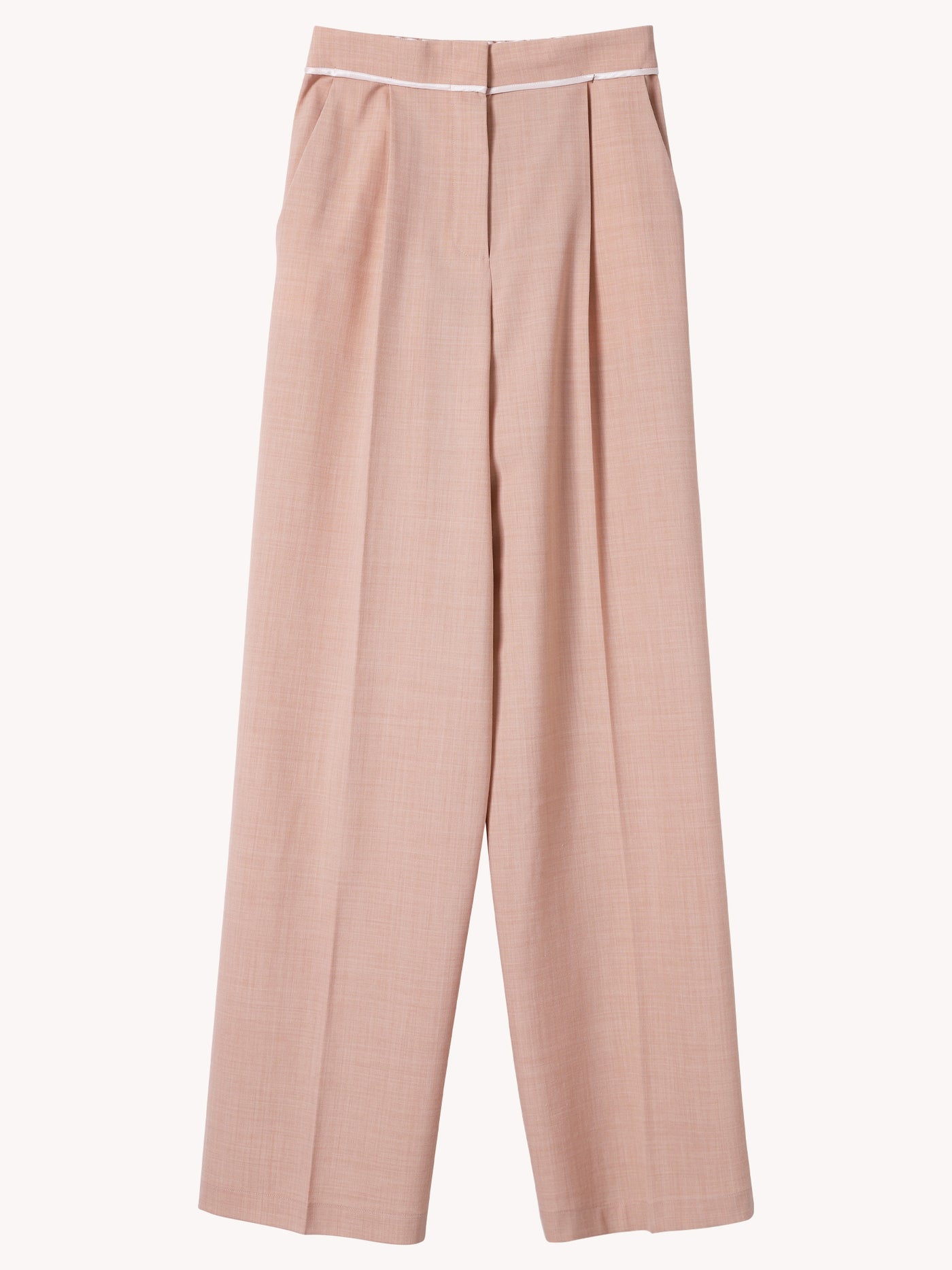 Canvas High Waist Pants