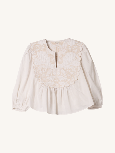 Patchwork Long Sleeve Top