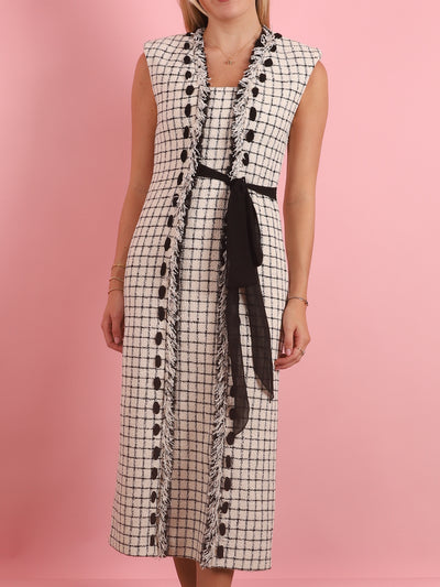 Shade Tweed Dress