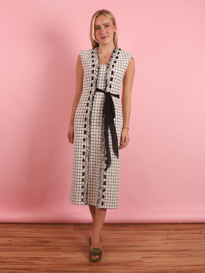 Shade Tweed Dress
