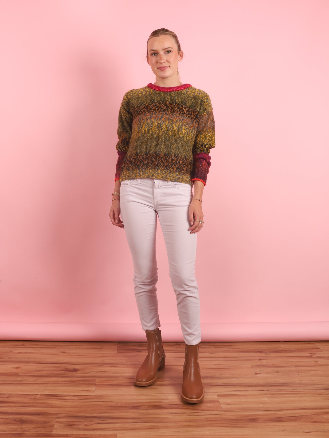 Multi Iris Pullover