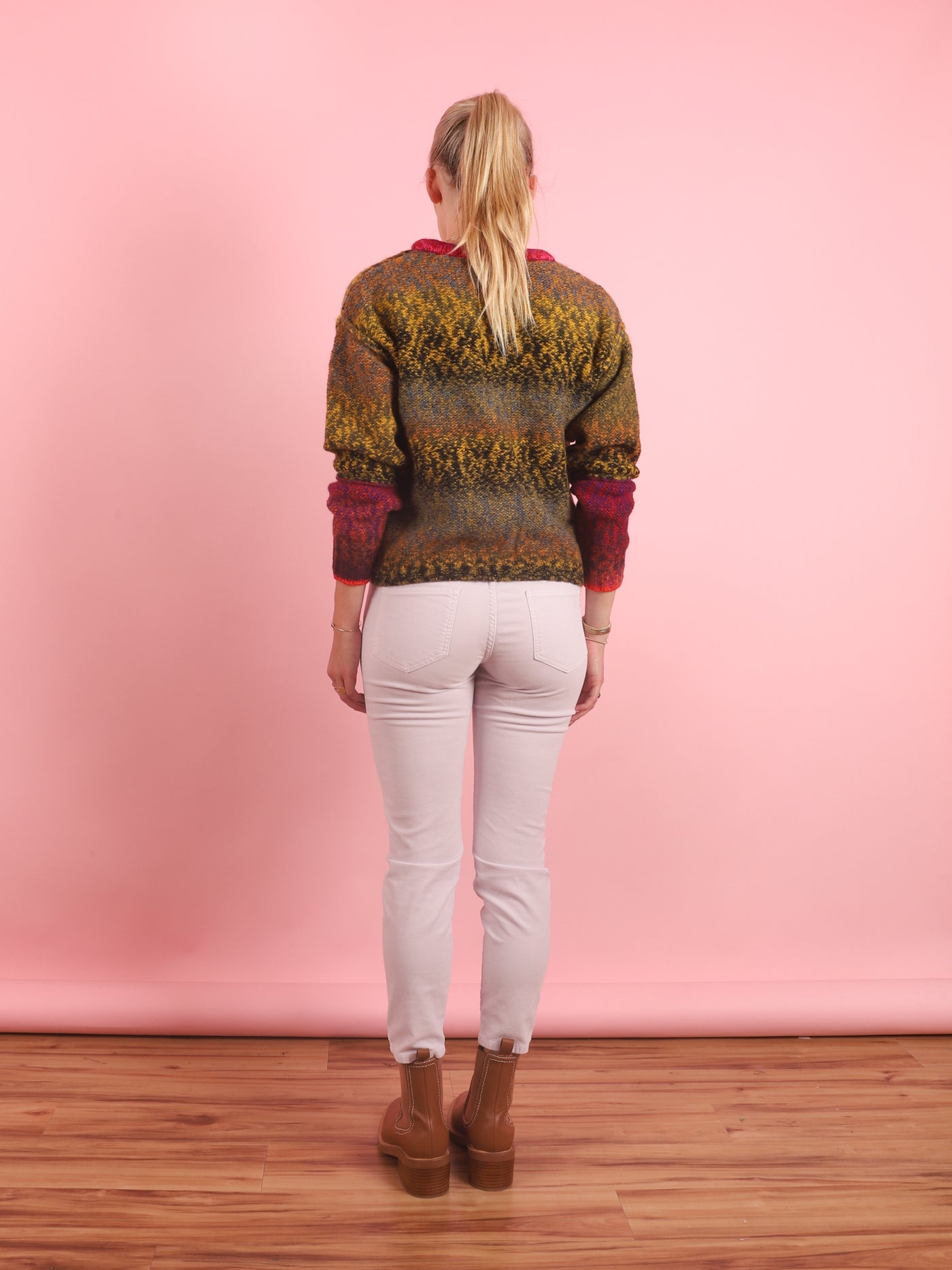 Multi Iris Pullover