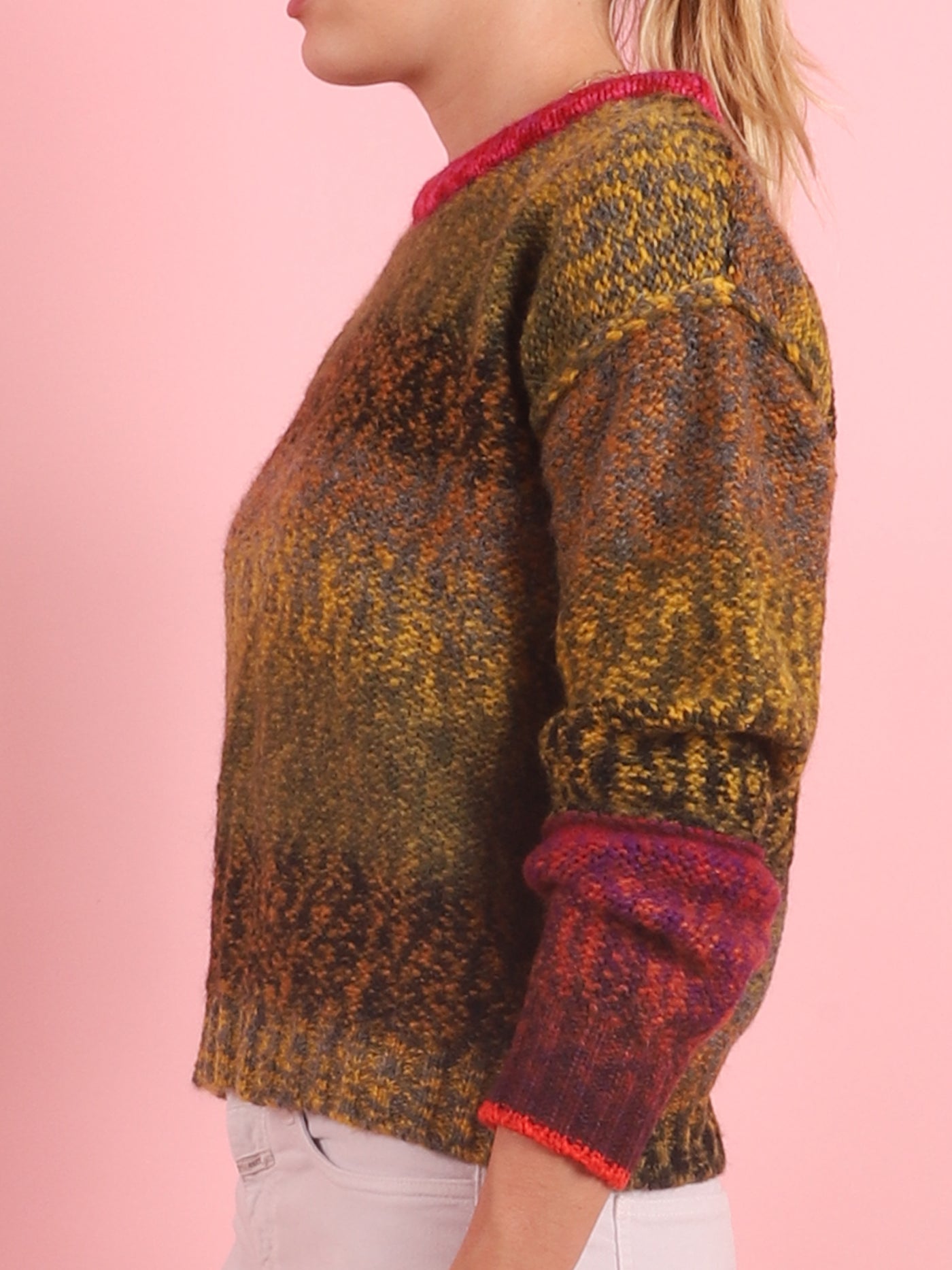 Multi Iris Pullover