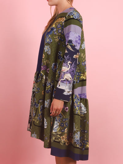 Printed Cady Dress