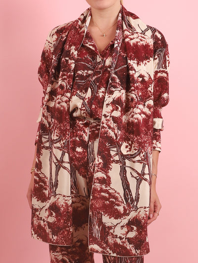 Pictorial Trees Blouse