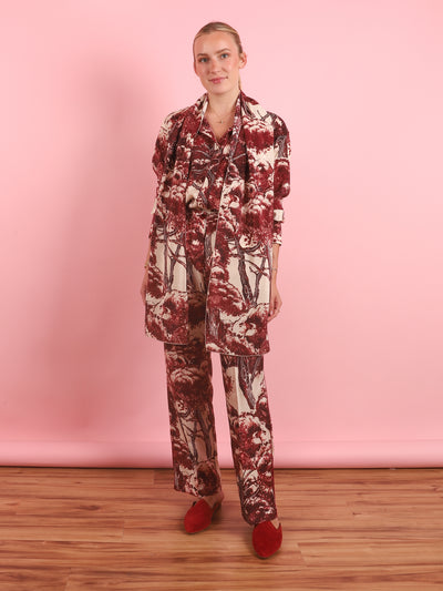 Pictorial Trees Blouse
