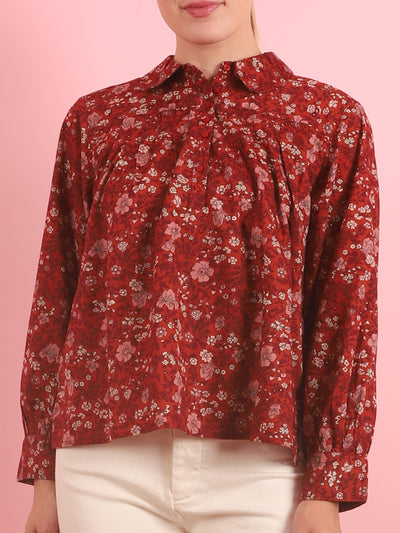 Floral Summit Top