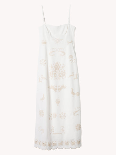 Satine Embroidered Dress