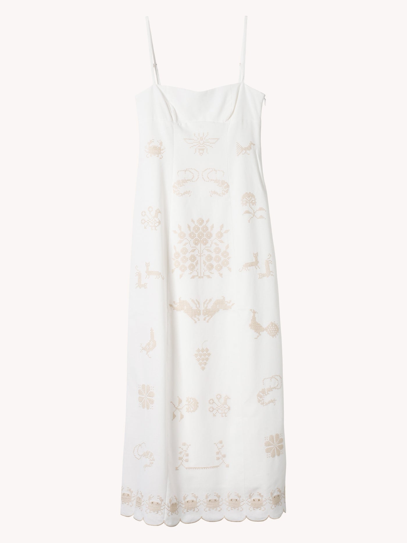 Satine Embroidered Dress