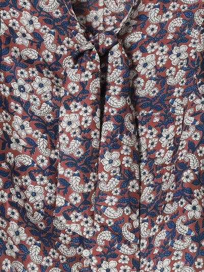 Chancery Sepia Floral Shirt