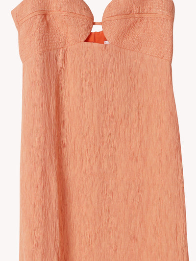 PEACH DREAM SPINNER ANKLE DRESS