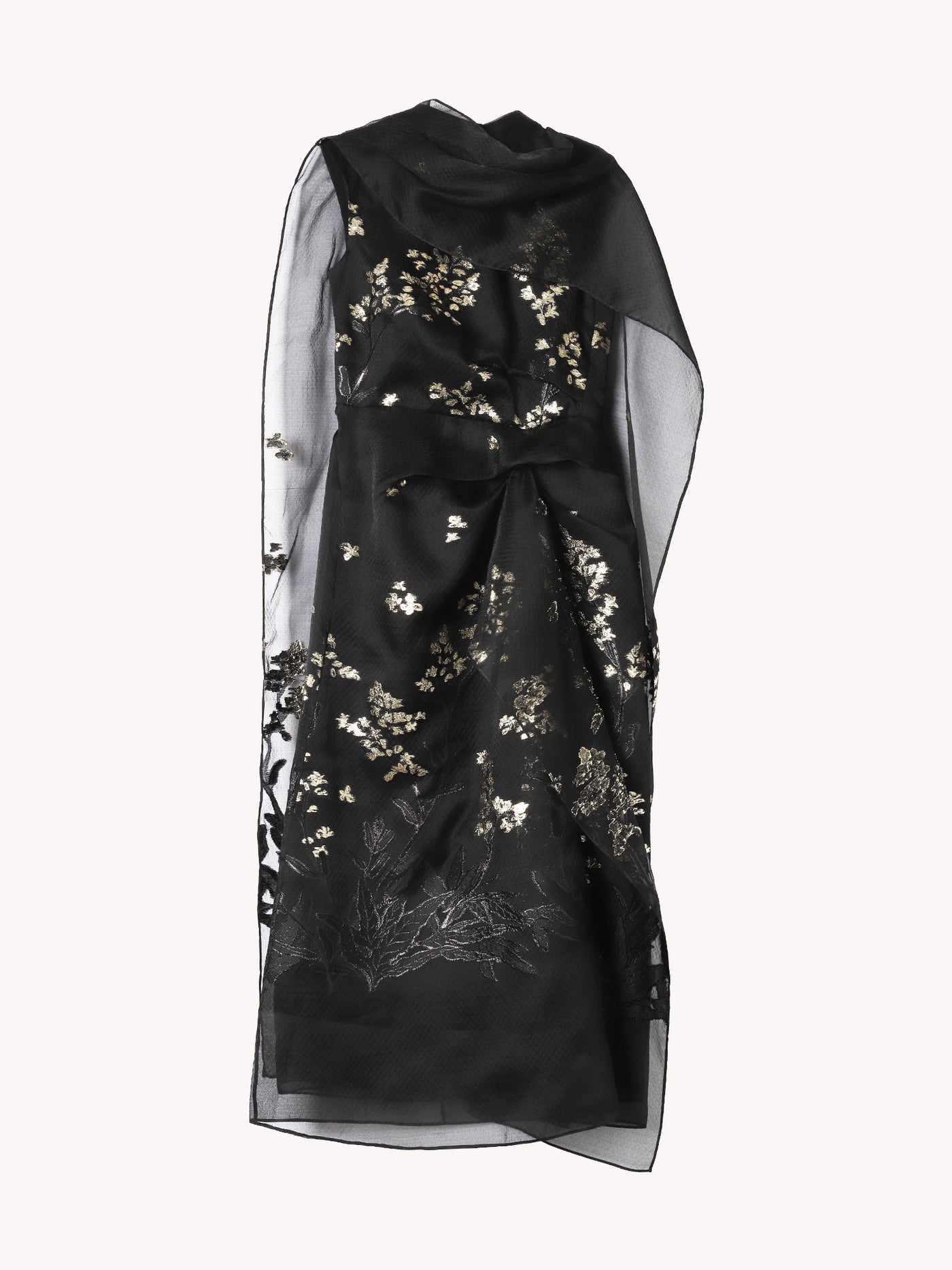 Draped Cocktail Dress