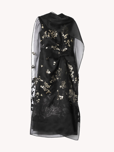 Draped Cocktail Dress