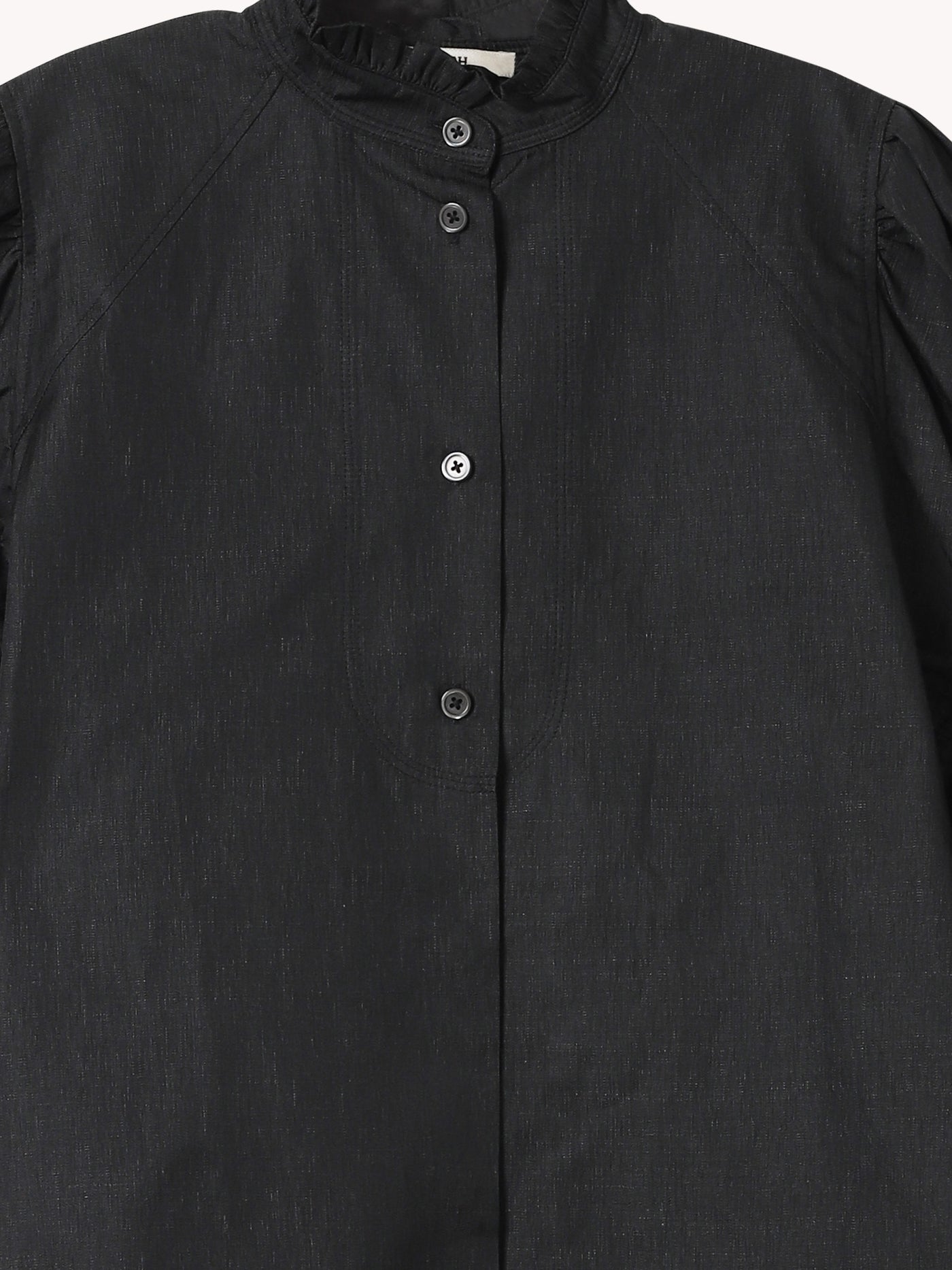 PUFF SLEEVE DROP SHOULDER BLOUSE