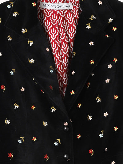 Afternoon Onyx Bouquet Blazer
